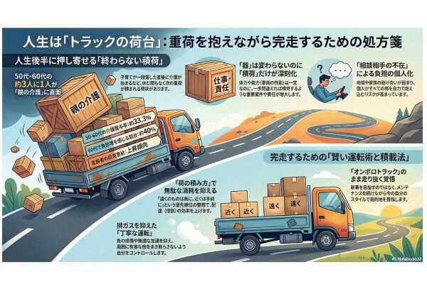 人生はトラックの荷台。