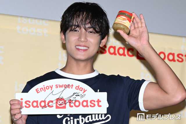 「イサックトーストソース & ジャム発売記念イベント with SEVENTEEN MINGYU」に出席したMINGYU(ミンギュ)(C)モデルプレス