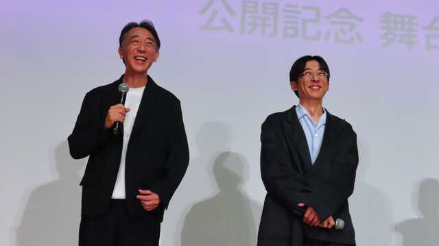 左から　利重剛監督・高橋一生さん