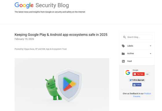 Googleは2025年だけで175万件以上の不正アプリをリリース前にブロックしていた - 画像
