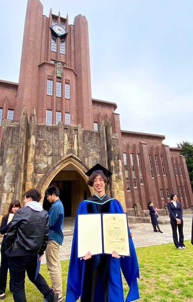東京大学での角野隼斗さん