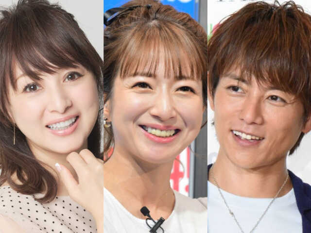 (左から)渡辺美奈代、辻希美、杉浦太陽 (左から)渡辺美奈代、辻希美、杉浦太陽