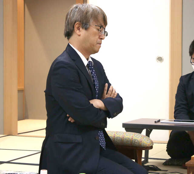 挑戦者決定戦で敗れた羽生善治九段
