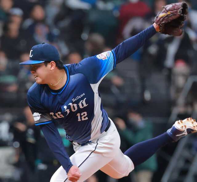 ７回を３失点で抑えた渡辺勇太朗（カメラ・古川　剛伊）