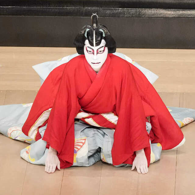 襲名披露口上で決意を述べる尾上左近改め３代目尾上辰之助（Ｃ）松竹