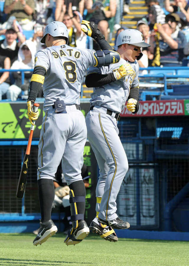 阪神】森下翔太が先制の12号2ラン「自分のスイングで捉える