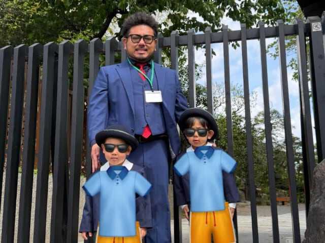 お笑いコンビ・鬼越トマホークの金ちゃんは4月9日、自身のXを更新。親子ショットを公開し、反響を呼んでいます。（サムネイル画像出典：金ちゃん公式Xより）