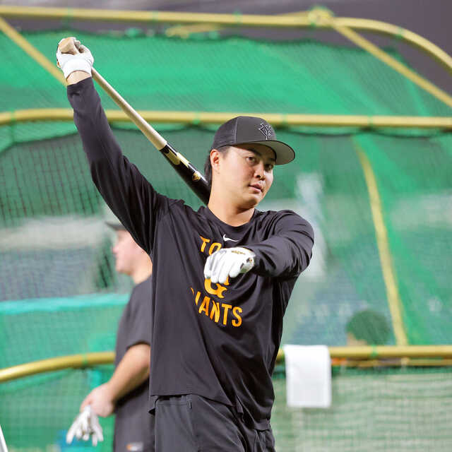 巨人】 岡田悠希が1軍合流 ファームで打率2割8分2厘、8