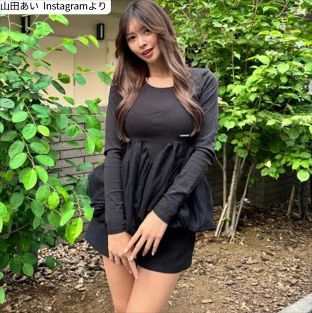 山田あい、ソロショット ※「山田あい」Instagram 山田あい、ソロショット ※「山田あい」Instagram