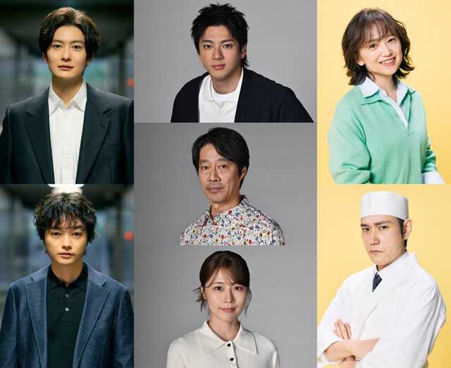 （左列上から）岡田将生、染谷将太（中列上から）山田裕貴、堤真一、有村架純（右列上から）永作博美、松山ケンイチ（C）TBS