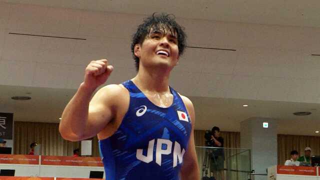 レスリング全日本王者の仲里優力が金メダル！男子グレコ97kg級で日本勢
