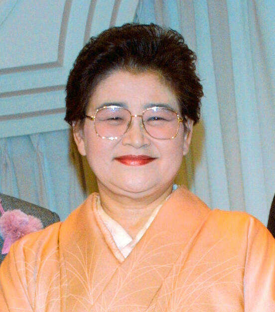 和泉節子さん(2001年撮影)