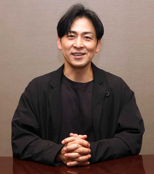 ５月の新橋演舞場公演から劇団新派の幹部に昇進する喜多村一朗（カメラ・有野　博幸）