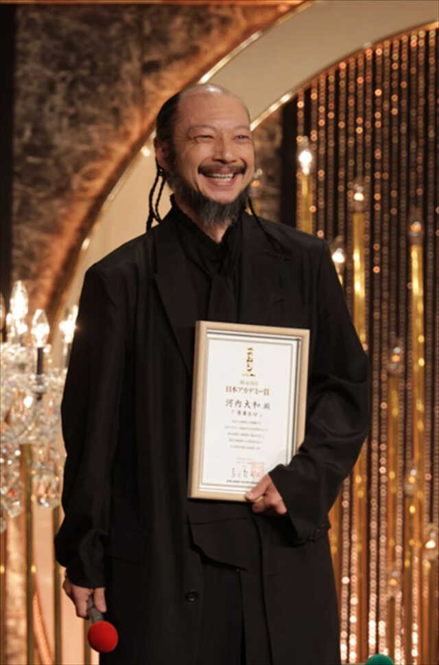 第49回日本アカデミー賞で新人俳優賞を受賞した河内大和