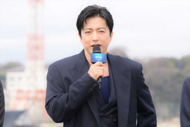 『沈黙の艦隊』シリーズ続編制作決定イベントに登場した大沢たかお 『沈黙の艦隊』シリーズ続編制作決定イベントに登場した大沢たかお