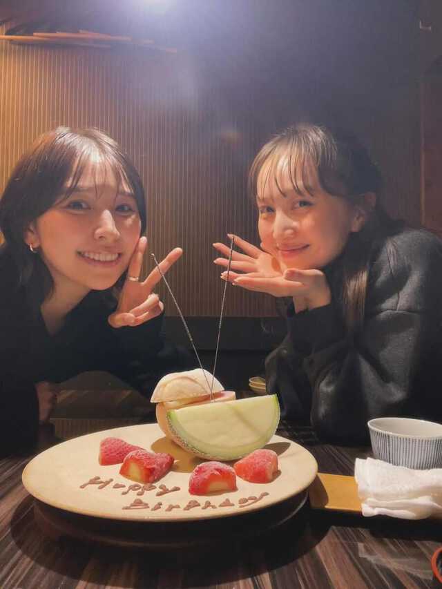 玉井詩織さん＆百田夏菜子さん（ももいろクローバーＺ）玉井詩織さんのインスタグラム投稿より