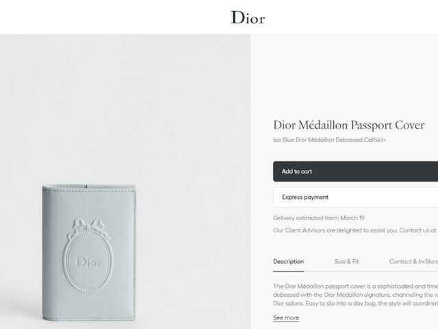 ファッションブランド「DIOR(ディオール)」の新作について、「最近のDiorって中高生向けなの?ってくらいダサくない」などと賛否両論が寄せられています。(サムネイル画像出典:DIOR公式Webサイトより)