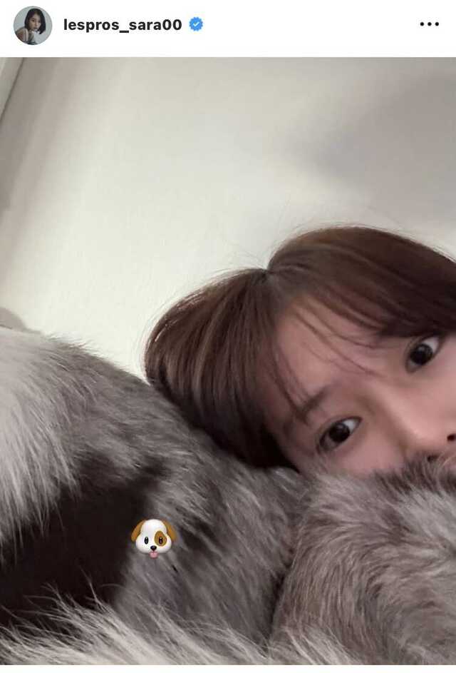 南沙良のインスタグラム（＠ｌｅｓｐｒｏｓ＿ｓａｒａ００）より