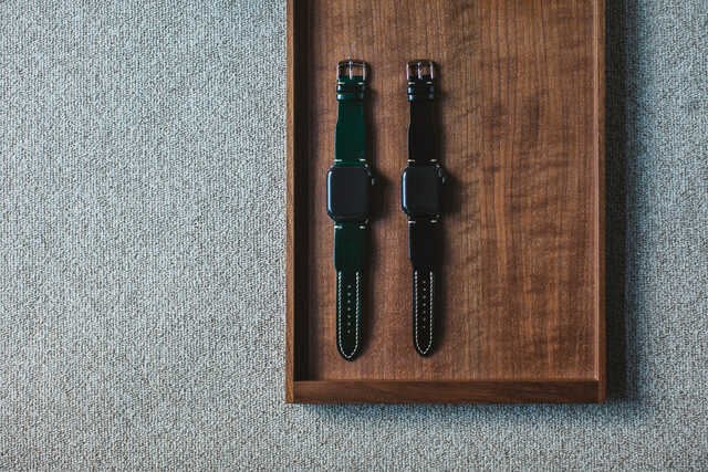 GANZOのコードバン製ベルトがApple Watchをこだわりの1本へと