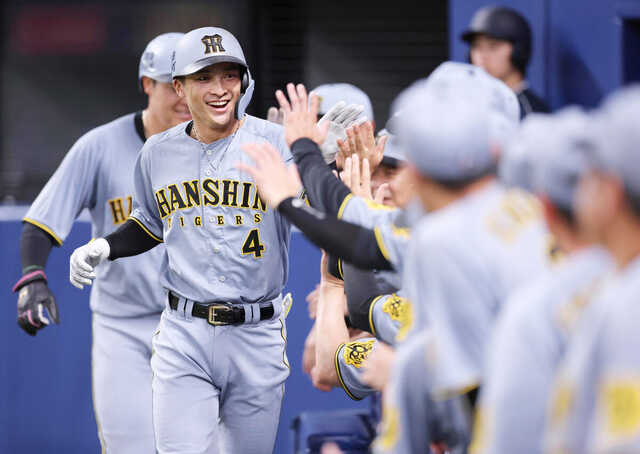 阪神】熊谷敬宥がうれしいプロ1号 8年目232打席目で初 6戦