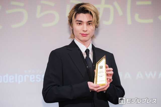 「モデルプレスベストドラマアワード」助演俳優部門1位を受賞した本田響矢(C)モデルプレス