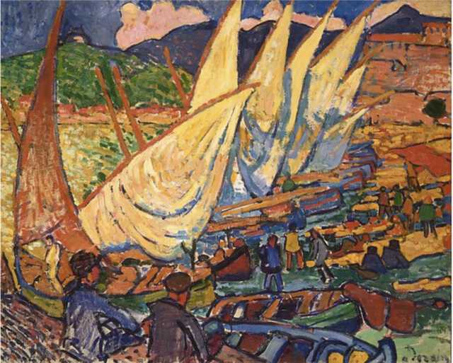Fishing Boats, Collioure （1905頃）