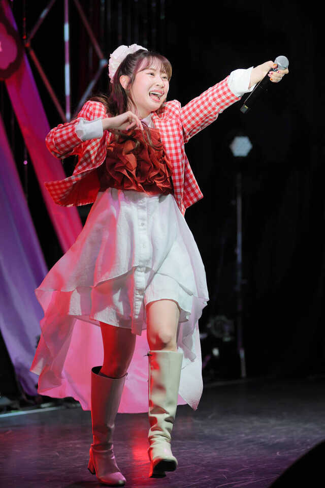 元SKE48・高柳明音、初ソロライブに感慨「ぜいたくな時間です