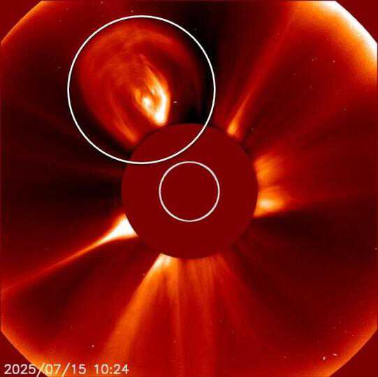 太陽のフィラメント放出現象、太陽観測衛星が撮影 - UQライフ
