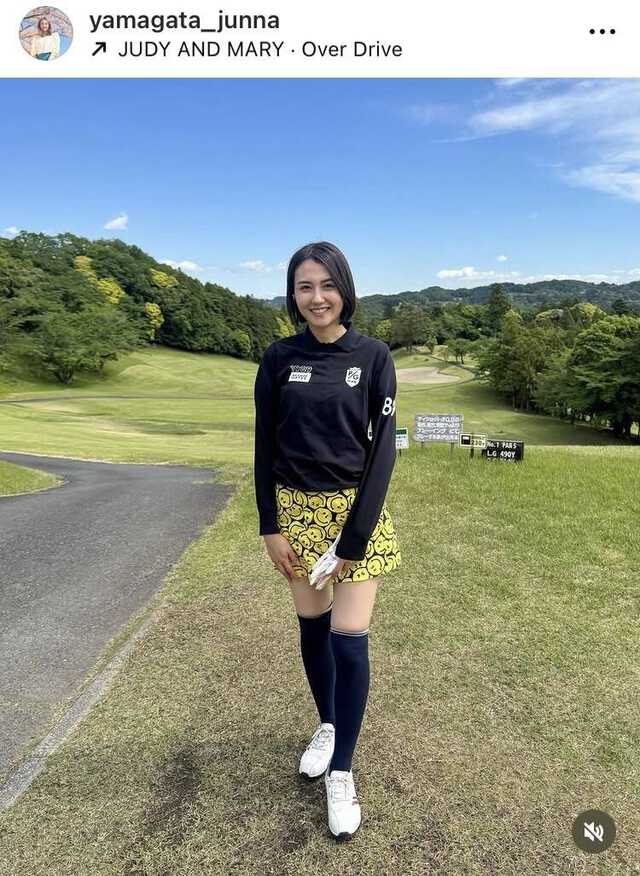 山形純菜アナのインスタグラム（＠ｙａｍａｇａｔａ＿ｊｕｎｎａ）より