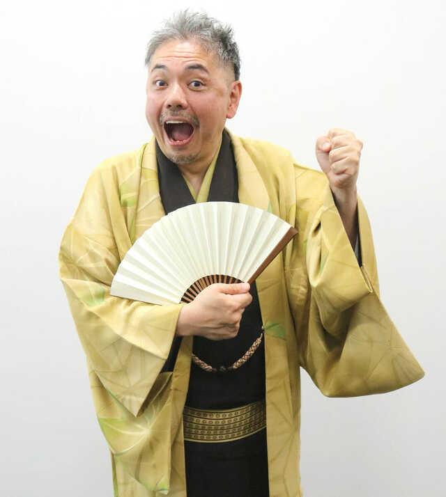 独演会をPRする桂春蝶