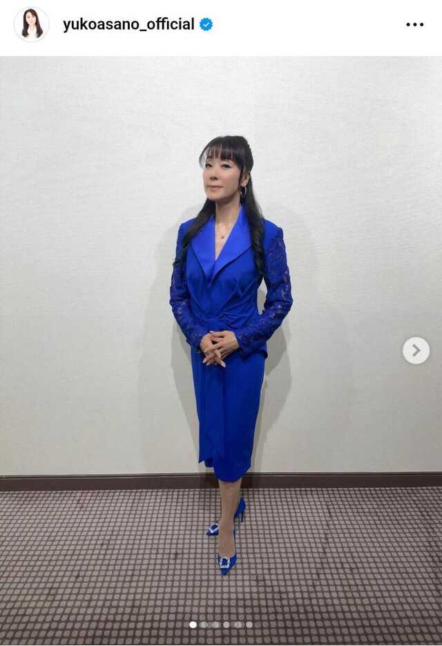 浅野ゆう子のインスタグラム（＠ｙｕｋｏａｓａｎｏ＿ｏｆｆｉｃｉａｌ）より