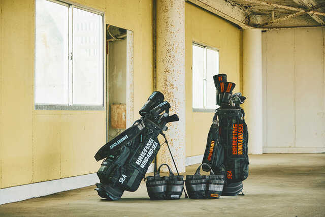 ゴルフシーンもここまでおしゃれに。BRIEFING GOLFとWIND AND SEAの