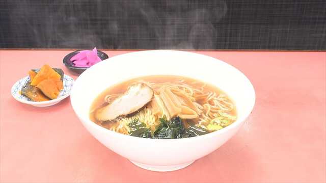 5月26日放送の「ヒューマングルメンタリー オモウマい店」に登場する「ラーメン」(中京テレビ提供)