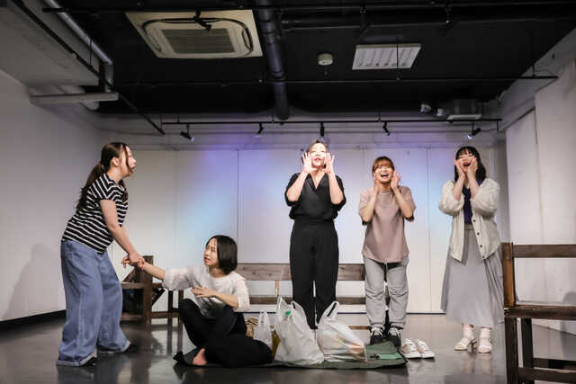 劇団Wistroemeria第五回本公演『花火～青焔～』舞台写真1です。