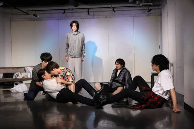 劇団Wistroemeria第五回本公演『花火～紫焔～』舞台写真1です。