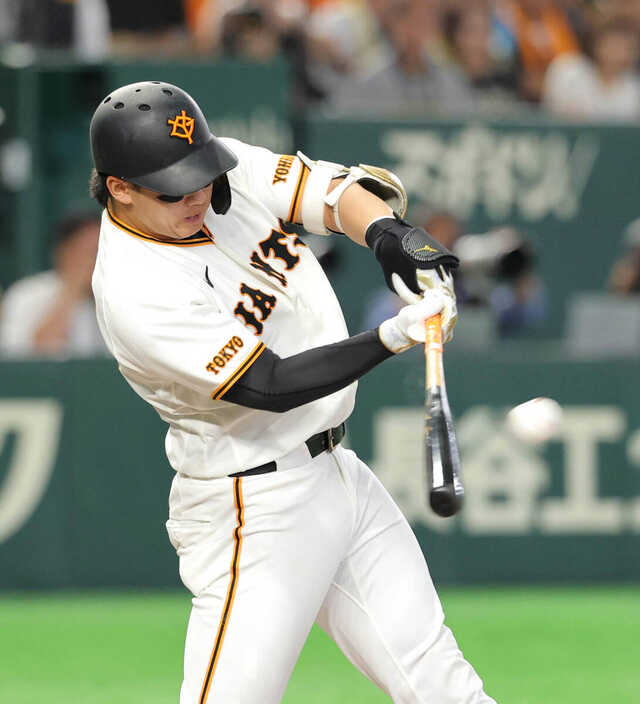 巨人】石塚裕惺がプロ初の5番 前日に途中交代した笹原操希は「6番