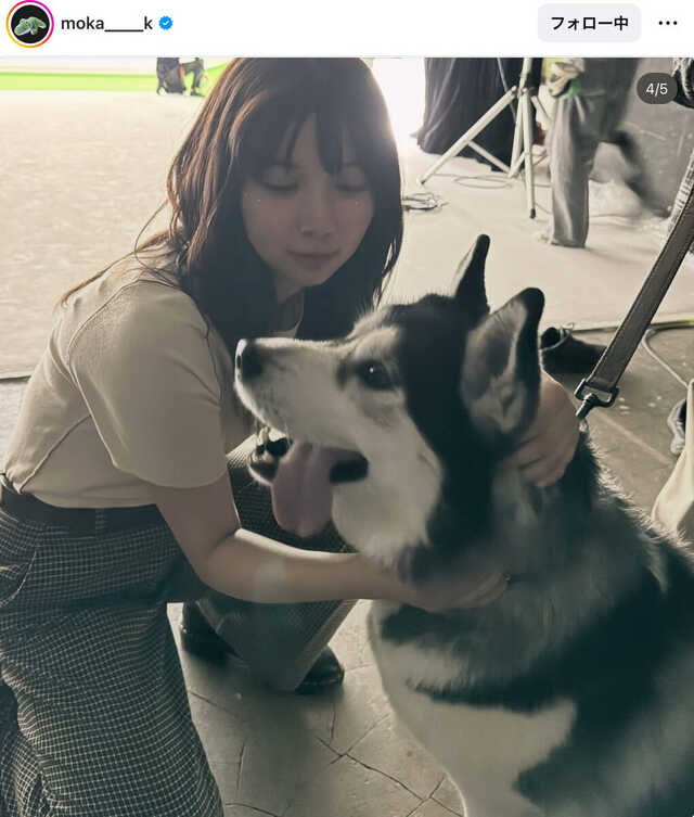 上白石萌歌のインスタグラム（＠ｍｏｋａ＿＿＿＿ｋ）より