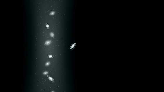 宇宙の広い範囲を占めている銀河がほとんどない領域「超空洞(ボイド)」とは？ - 画像