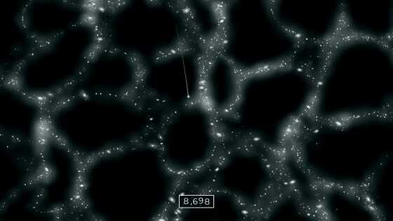 宇宙の広い範囲を占めている銀河がほとんどない領域「超空洞(ボイド)」とは？ - 画像