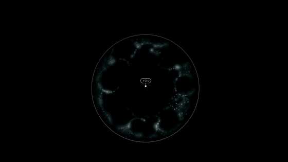 宇宙の広い範囲を占めている銀河がほとんどない領域「超空洞(ボイド)」とは？ - 画像