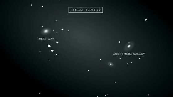 宇宙の広い範囲を占めている銀河がほとんどない領域「超空洞(ボイド)」とは？ - 画像