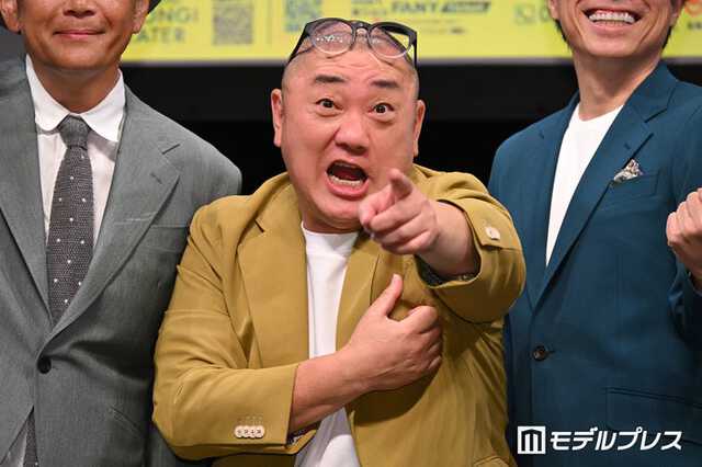 「逃亡者たち！〜軍団山本スペシャルコントライブ〜」開催発表会見に出席した山本圭壱（C）モデルプレス
