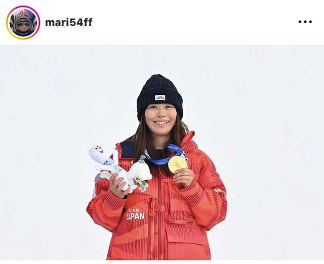 スノボ深田茉莉、金メダル獲得を自らSNSで報告「あの失敗があって