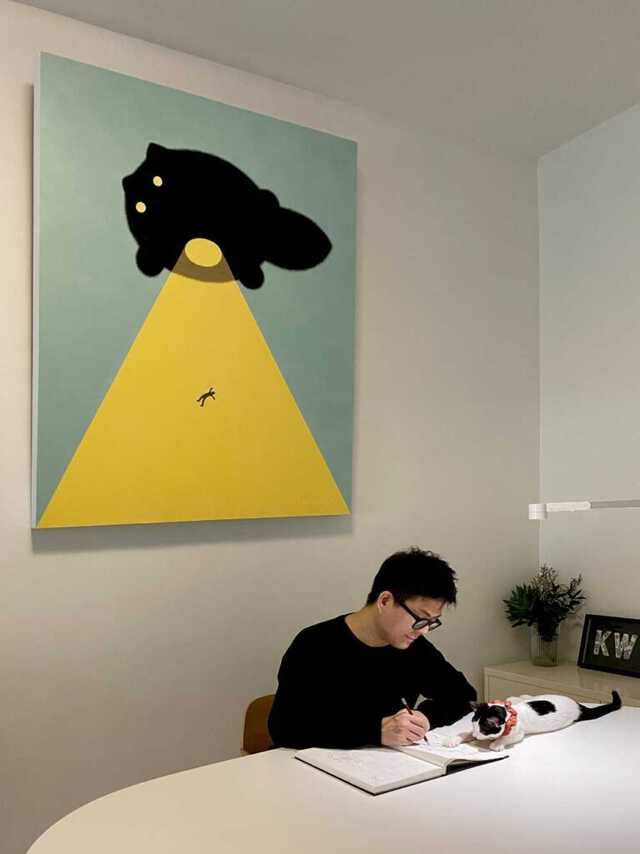 Kamwei Fong Artist Portrait, Courtesy of Kamwei Fong