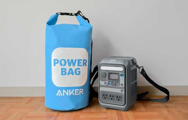 ANKER純正■Anker PowerBag for au■災害用① au+1 collection SELECT] Anker PowerBag for au｜防災バックの