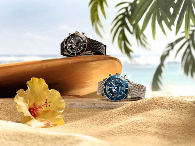 BREITLING 純正 コマ スーパーオーシャン ヘリテージ SSメッシュ