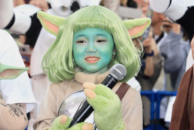 永尾柚乃　映画『スター・ウォーズ／マンダロリアン・アンド・グローグー』5月4日「スター・ウォーズの日」カウンダウンイベントの様子