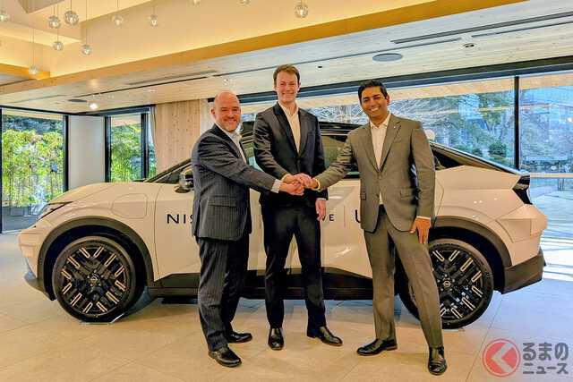 日産、Wayve、Uberが自動運転タクシー事業で協業!