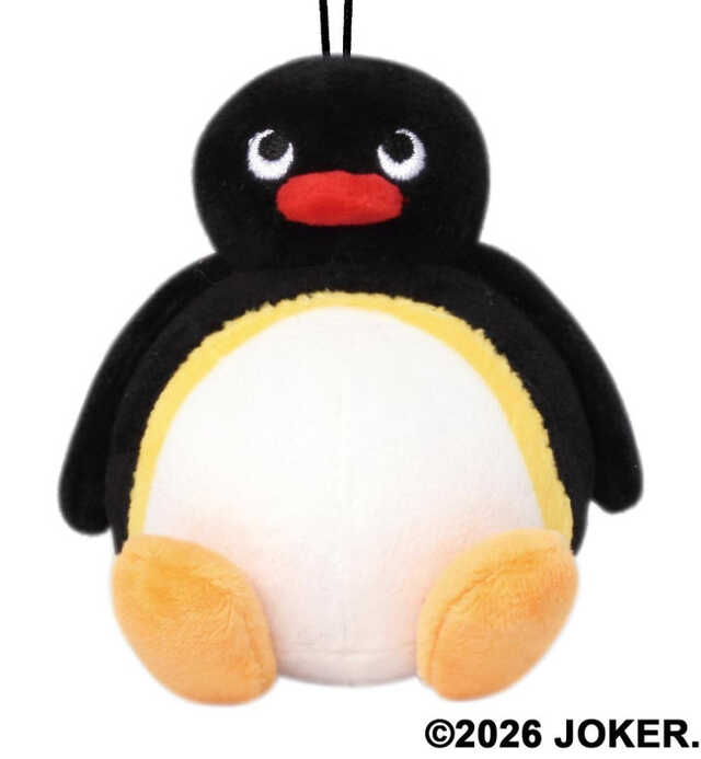 「PINGU ふわふわコレクション」ぬいぐるみ（おなかいっぱいピングー）