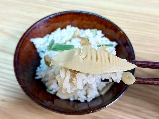 濃過ぎない上品な味わいが◎ たけのこの素材のおいしさを存分に堪能できます 